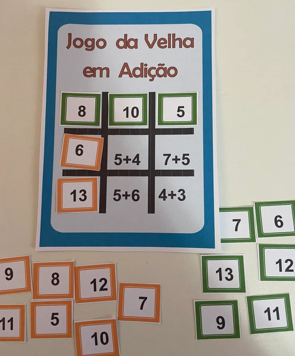 JOGO DA VELHA EM ADIÇÃO