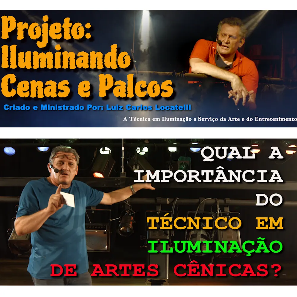 CURSO ONLINE PARA TÉCNICO EM ILUMINAÇÃO ARTES CÊNICAS