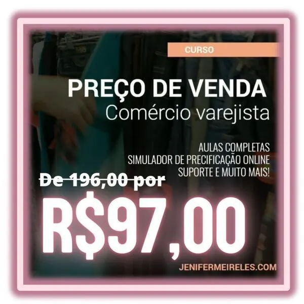 Formação de preço para produtos