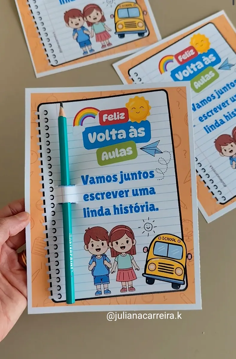 Cartão volta às aulas