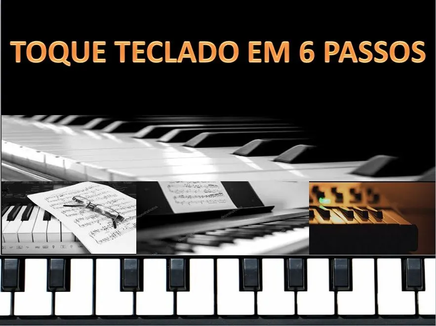 Toque Teclado em 6 passos.