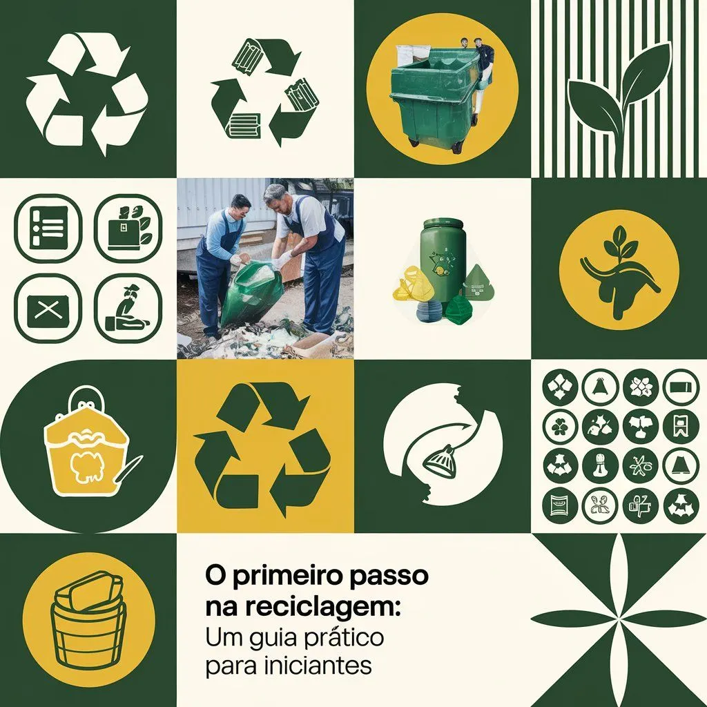 O Primeiro Passo na Reciclagem: Um Guia Prático para Iniciantes