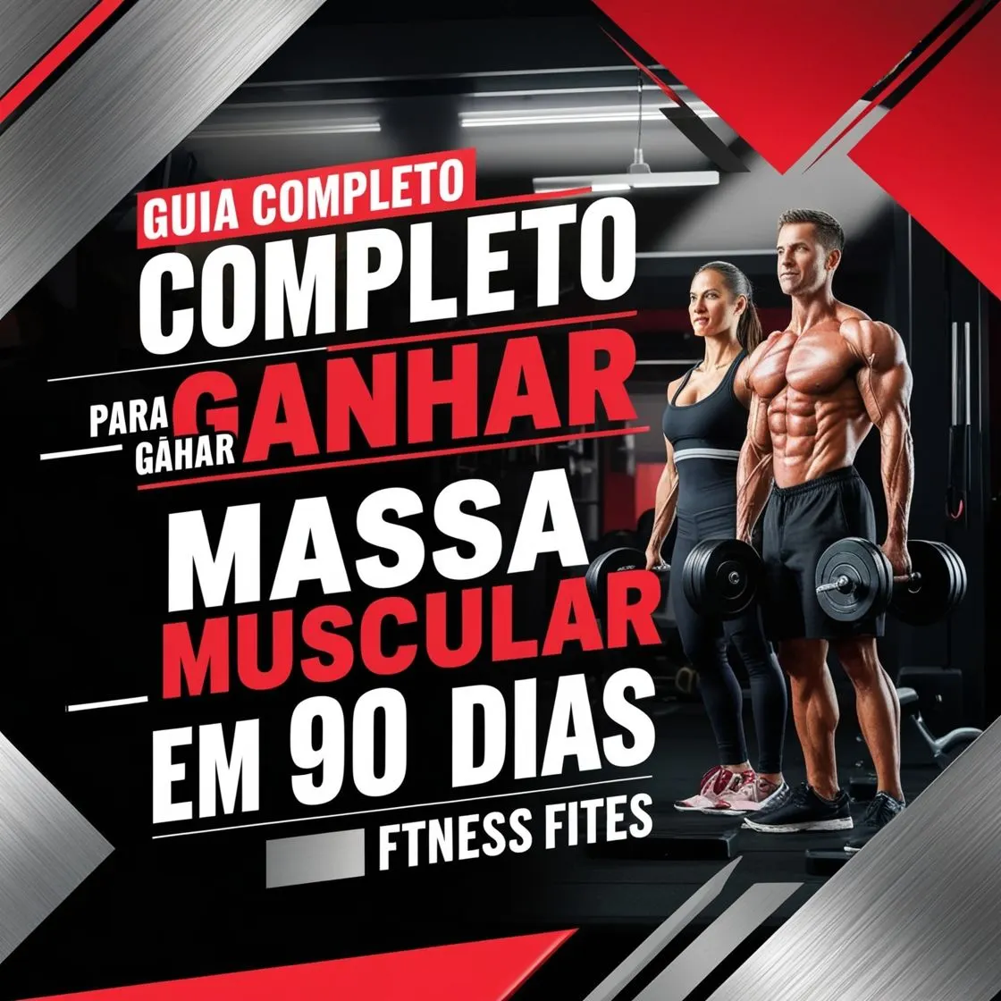 Guia Completo para Ganhar Massa Muscular em 90 dias. (eBook)