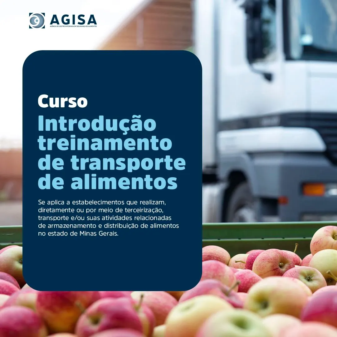 Introdução Treinamento de Transporte de Alimentos