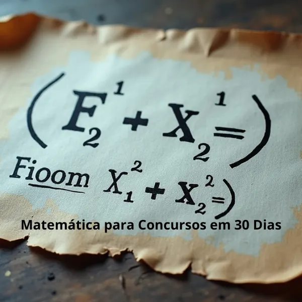 Matemática para Concursos em 30  Dias