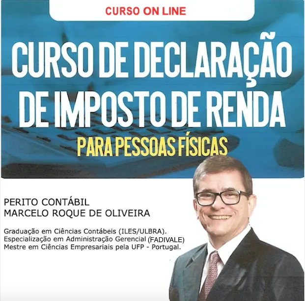 DECLARAÇÃO DE IMPOSTO DE RENDA PARA PESSOAS FÍSICAS.