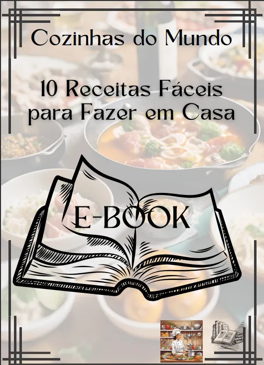 Cozinhas do mundo: as 10 Receitas Fáceis para fazer em casa