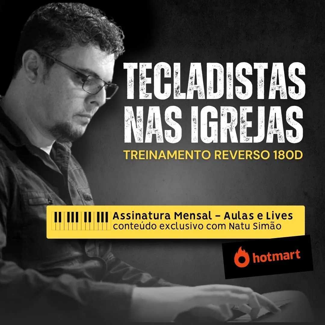 TREINAMENTO REVERSO 180D - Tecladistas nas Igrejas