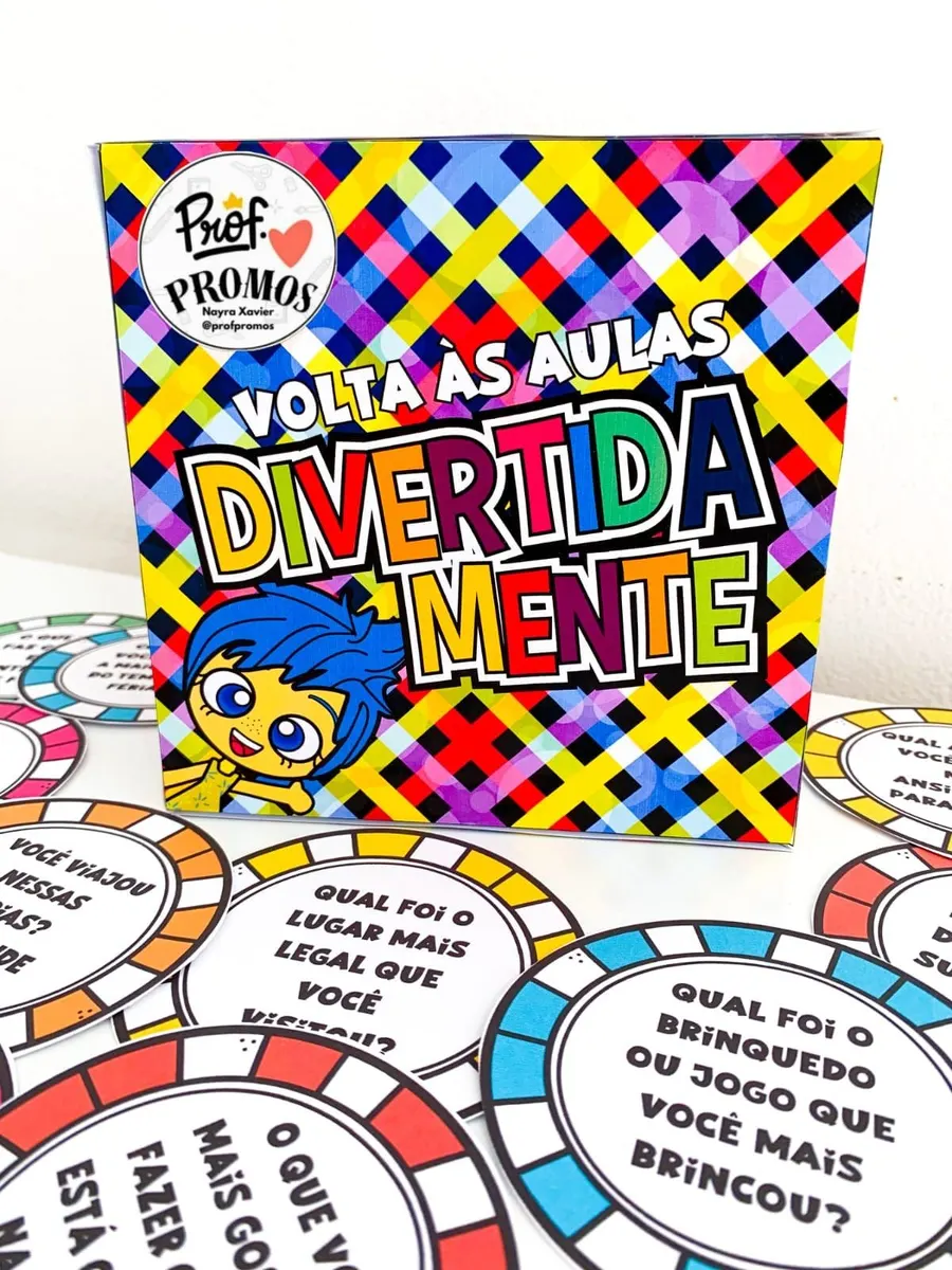 Dinâmica Volta às Aulas Divertidamente