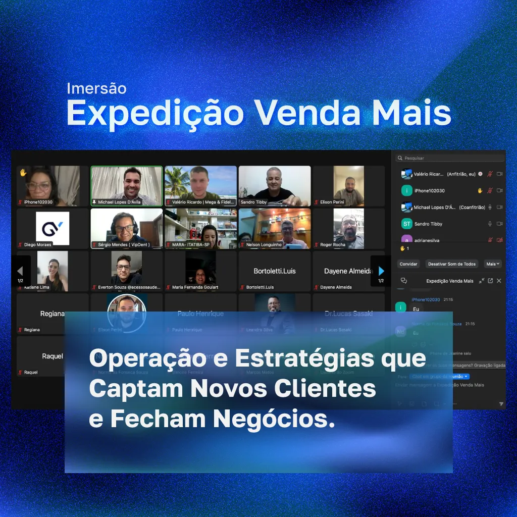 Imersão Expedição Venda Mais - Operação e Estratégias que Captam Novos Clientes e Fecham Negócios