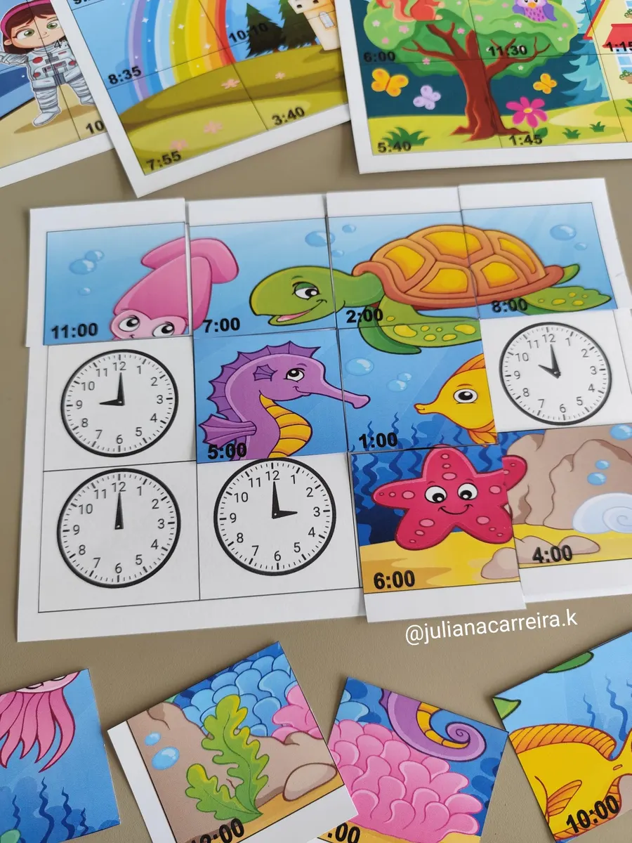 Puzzle das Horas