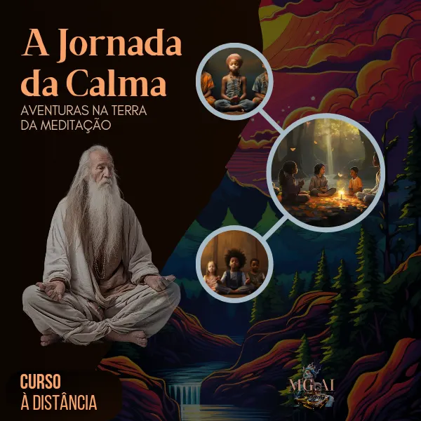 A JORNADA DA CALMA.  Curso de Meditação para Crianças