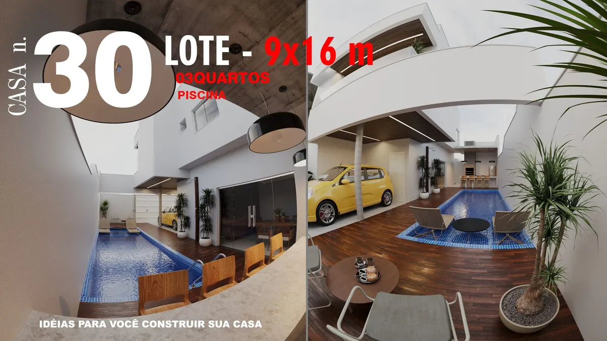 Casa n30 - Lote 9x16 Metros