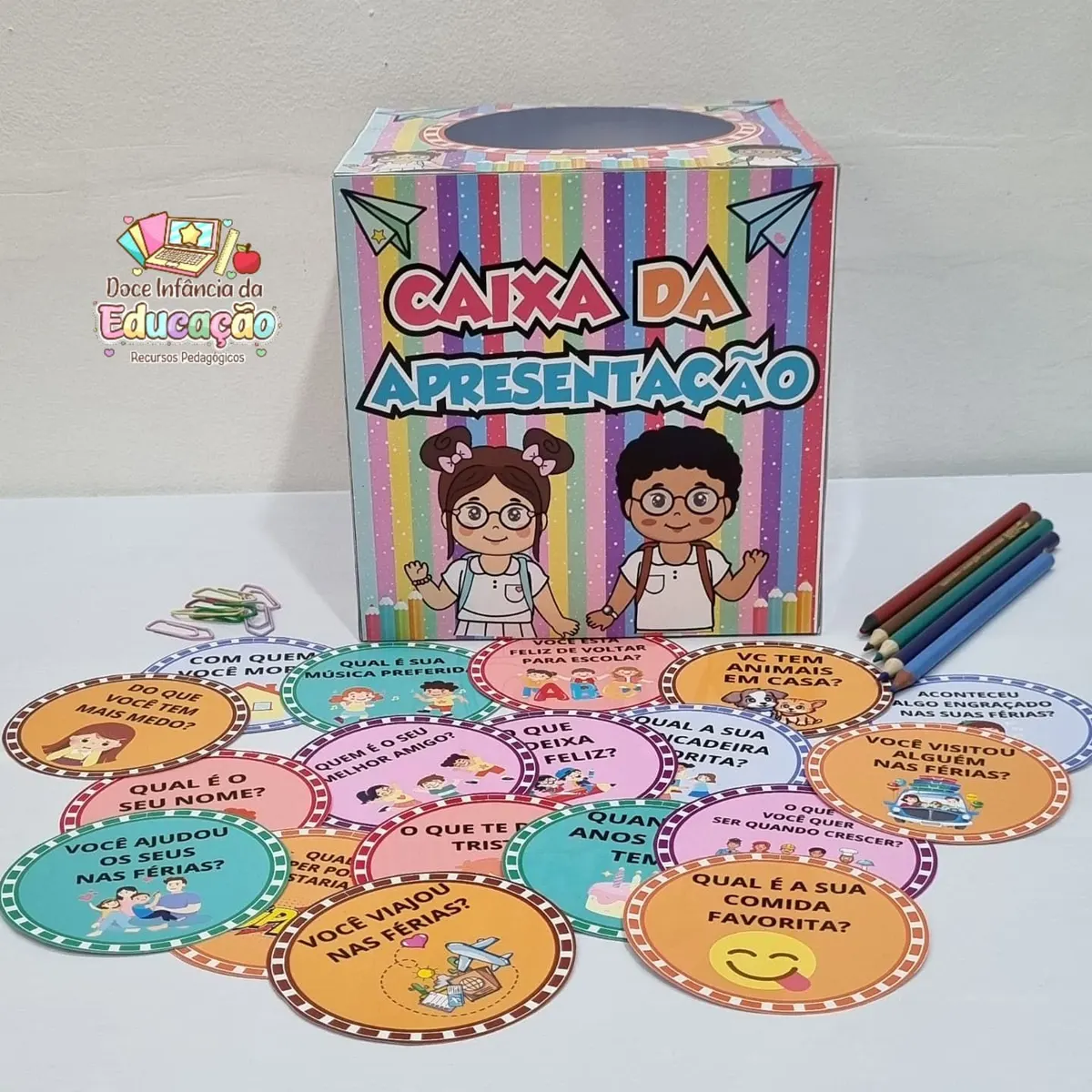 Caixa da Apresentação Volta às aulas ❤️✨️