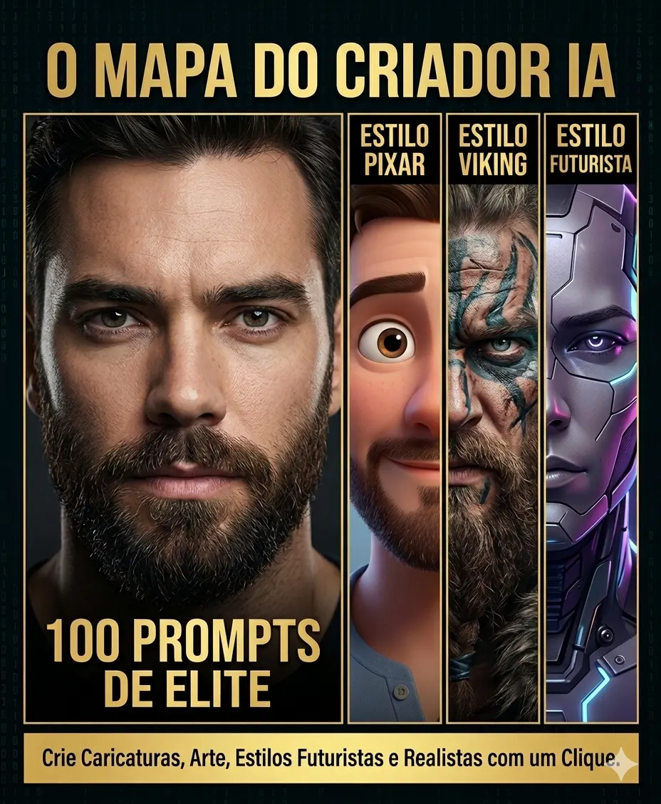 100 Prompts Criativos para Edição de Imagens Incríveis