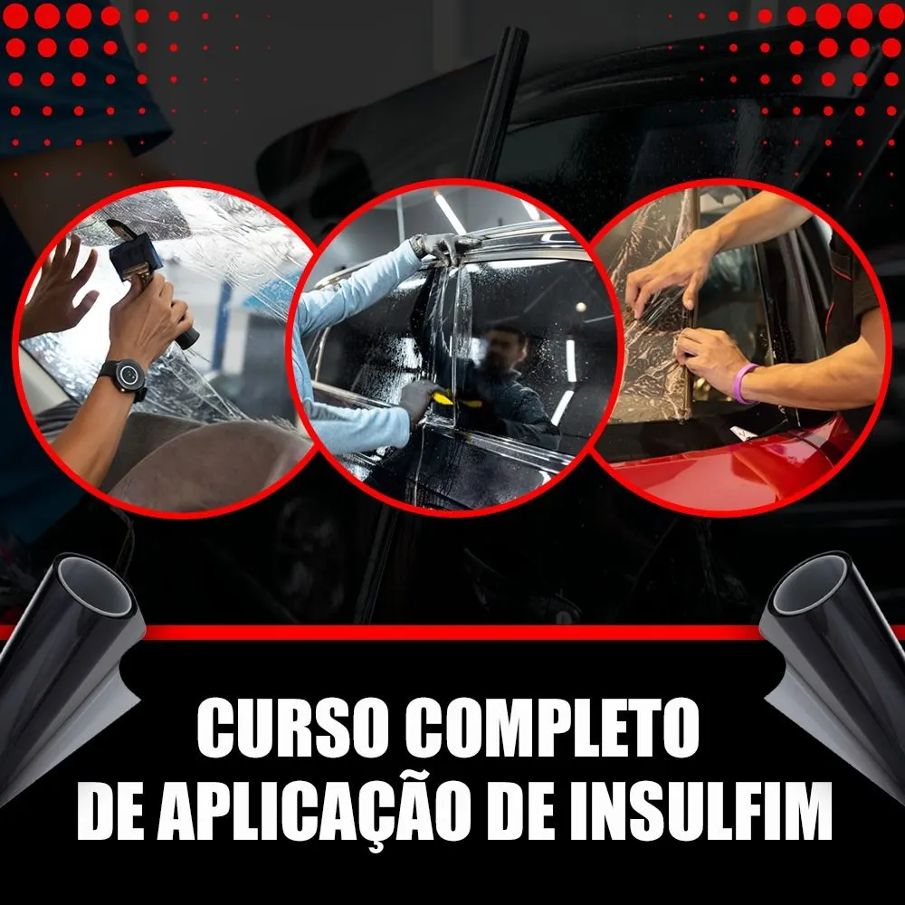 Curso instalador de Insulfilm