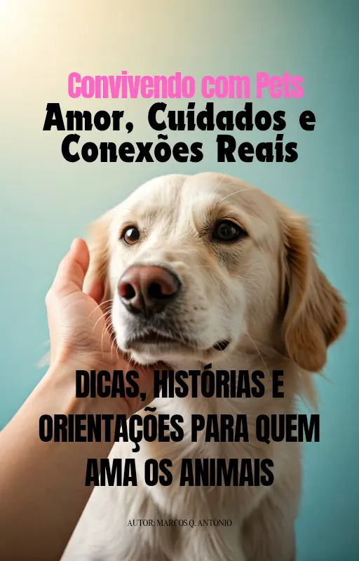 "Convivendo com Pets: Amor, Cuidados e Conexões Reais
