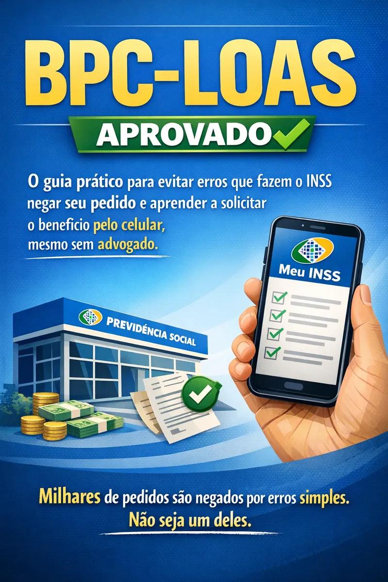 Guia Prático BPC-LOAS Aprovado (2026) + Kit de Documentos