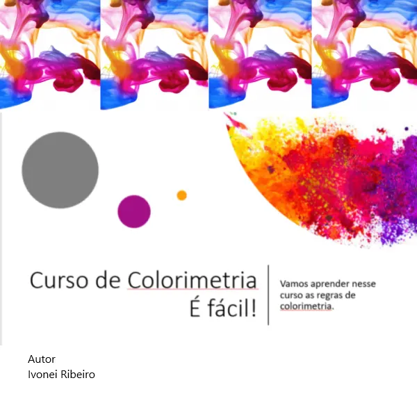 Curso de Colorimetria. É fácil!