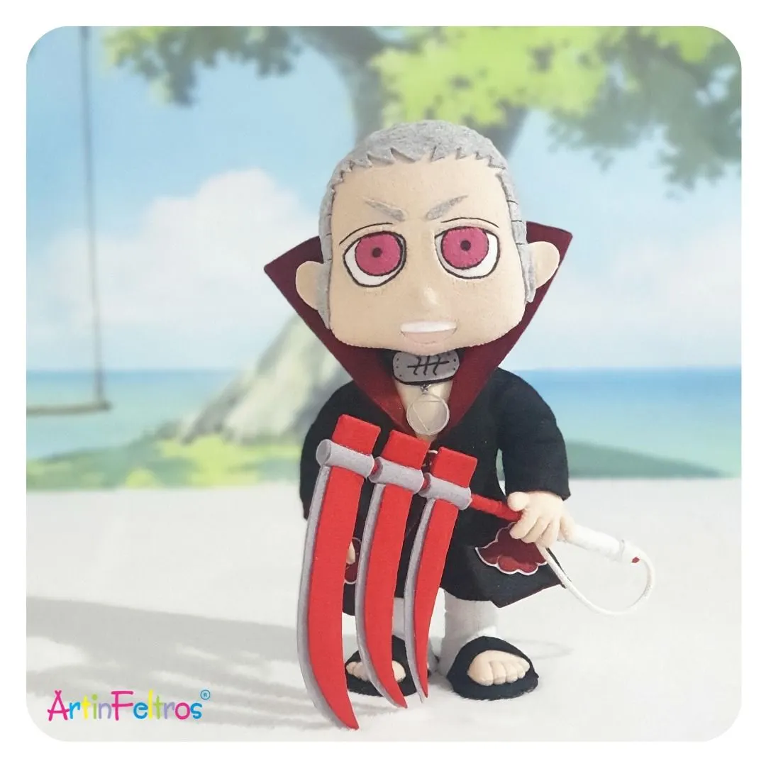 Curso Naruto em Feltro