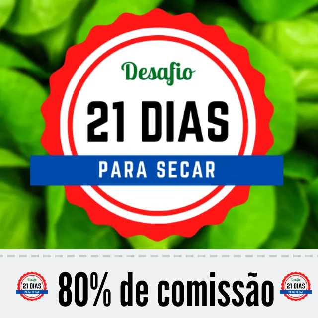 Desafio 21 dias para Secar