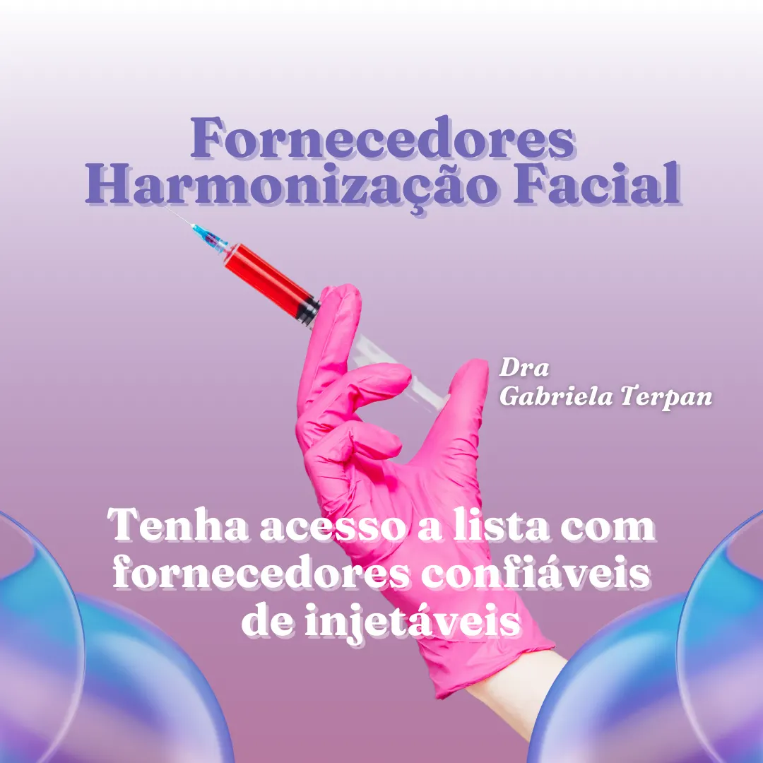 Fornecedores de produtos da Harmonização Facial (botox, preenchimento, bioestimulador de colágeno e muito mais...)