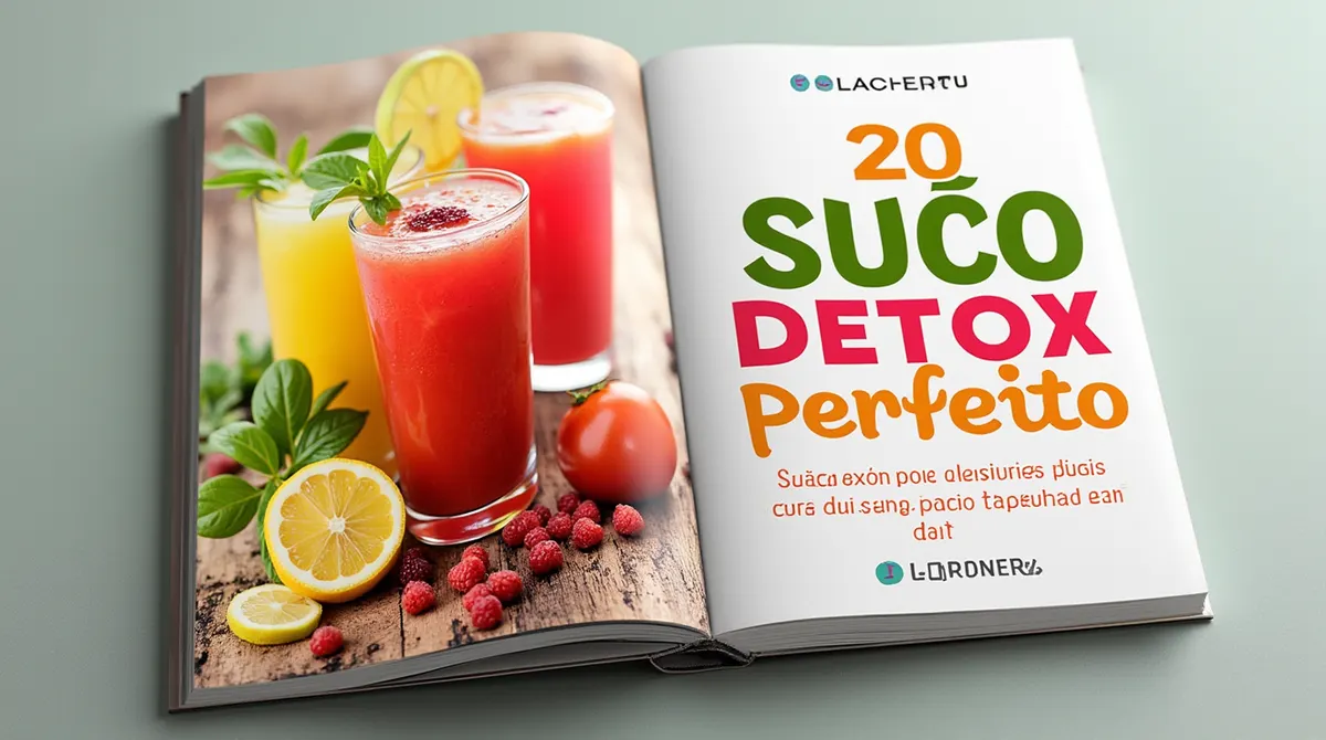 E-Book: 20 Receitas de Suco Detox Perfeito