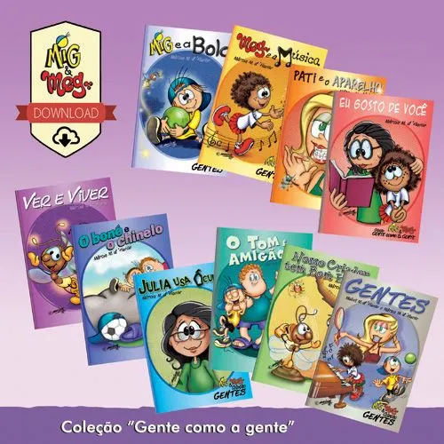 Coleção 10 Livros Gente como a gente