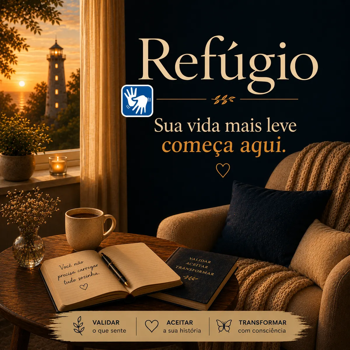 Refúgio - Sua vida mais leve começa aqui
