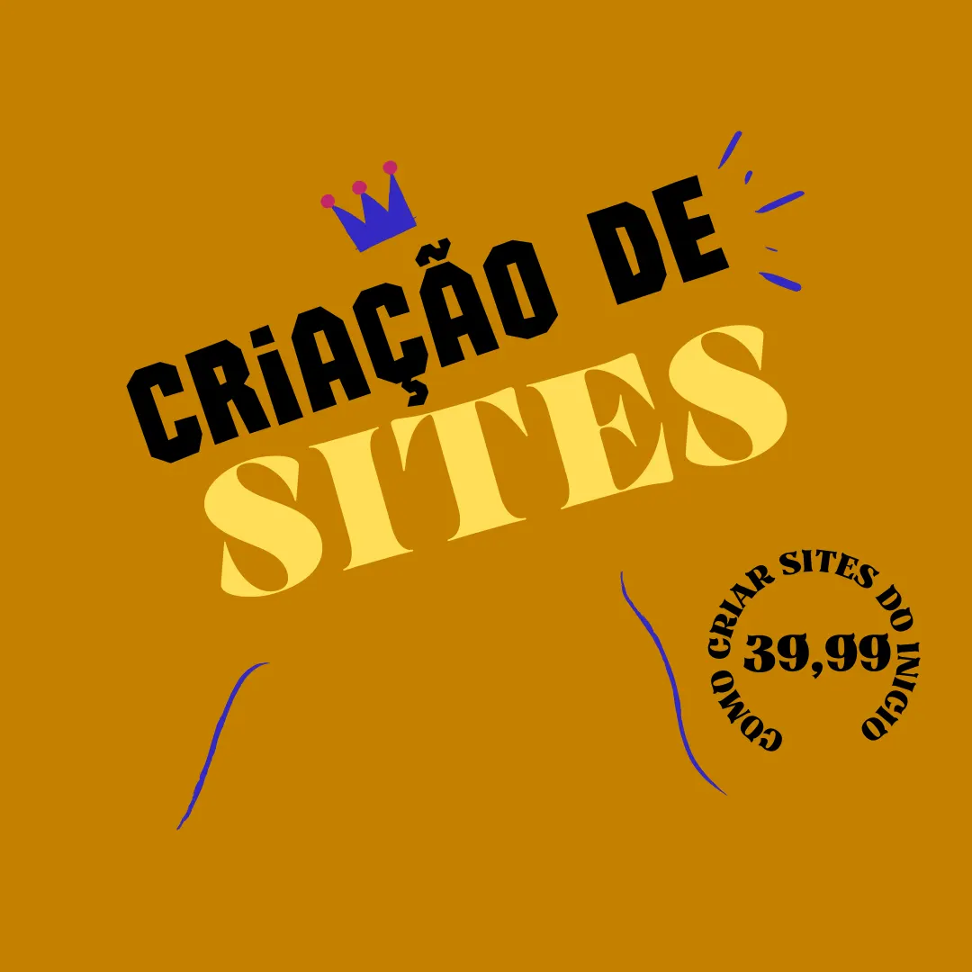Como criar um site sem saber nada sobre o assunto