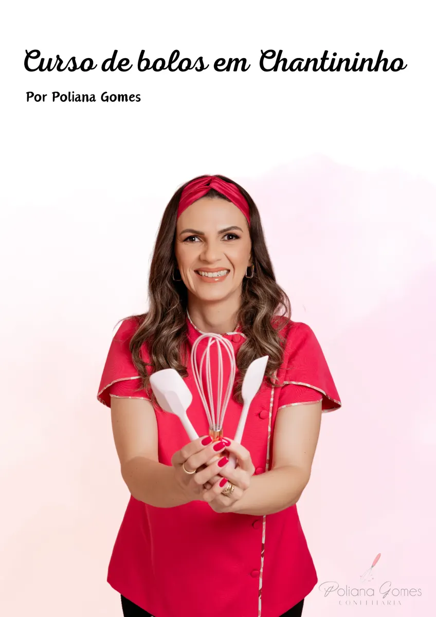 E-book Curso de bolos em chantininho