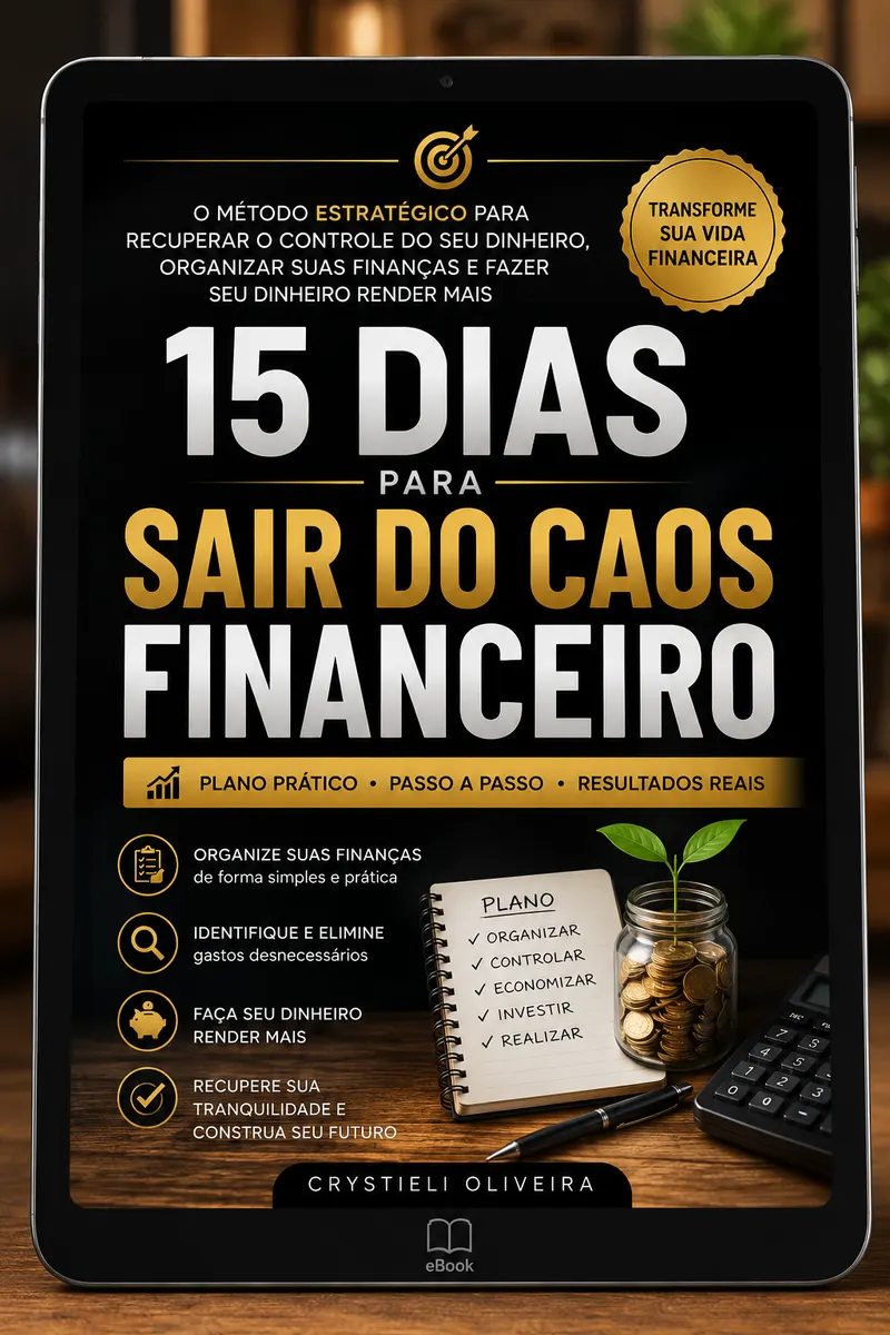 Organize sua finanças