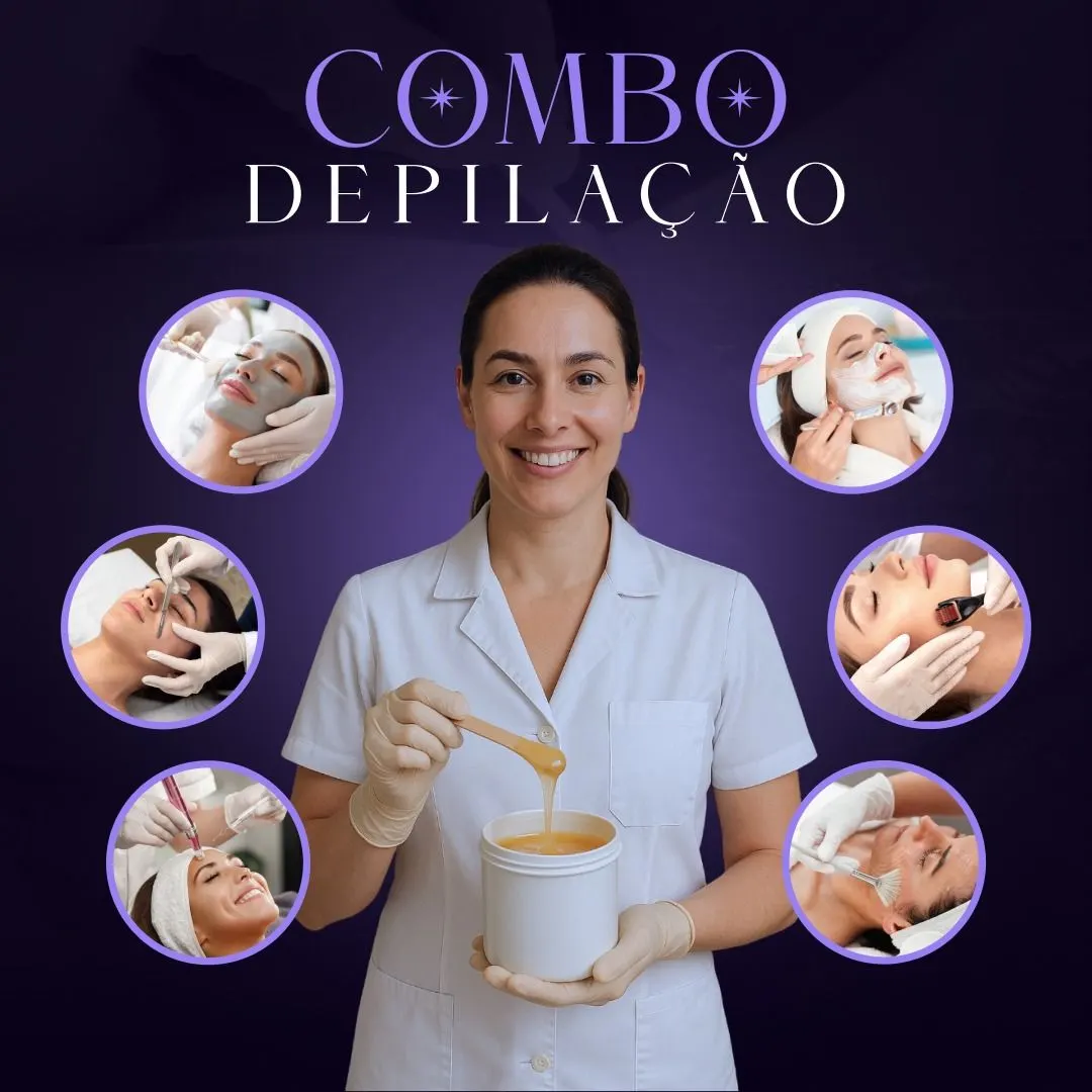 Depilação Expert + 5 Cursos 2.0