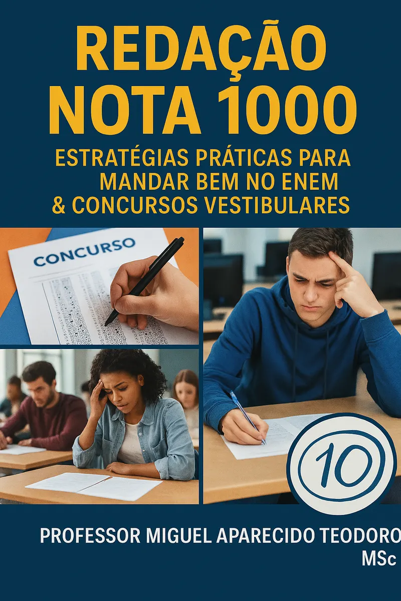 Redação Nota Mil: Estratégia Práticas para Mandar bem no ENEM & Concursos Vestibulares