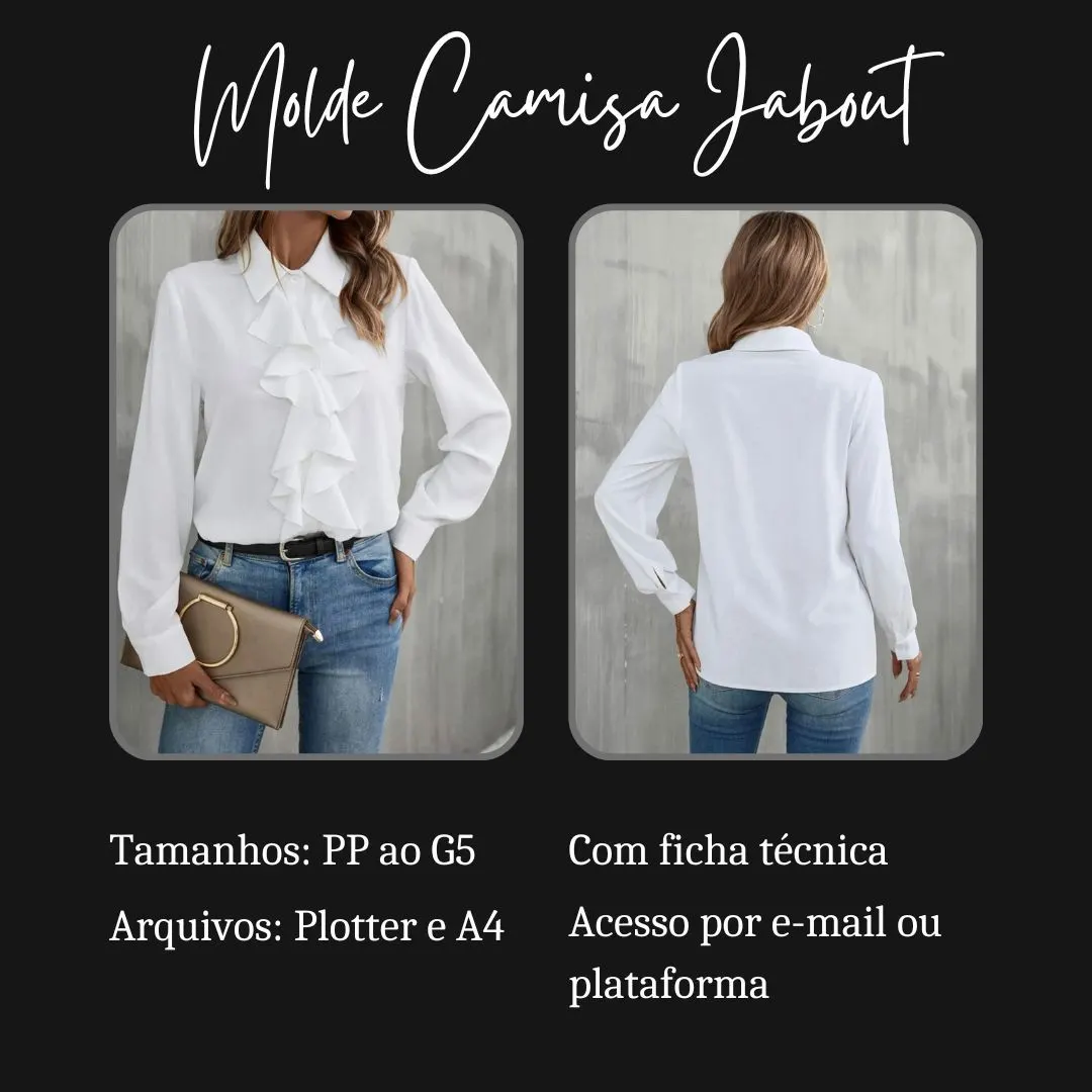 Molde Camisa Jabout