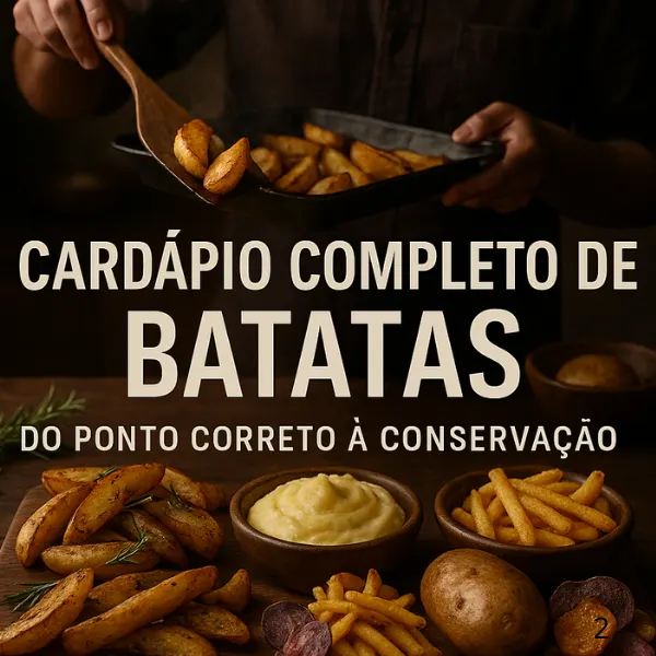 Guia de Cardápio Completo de Batatas: Do Ponto Correto à Conservação