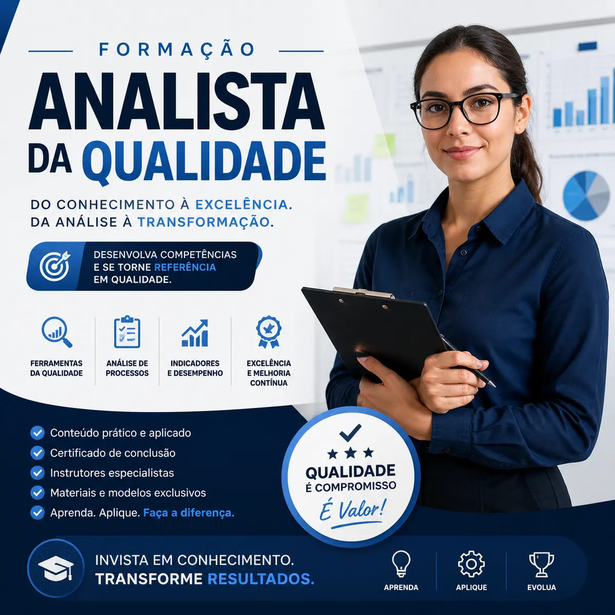 FORMAÇÃO ANALISTA DA QUALIDADE