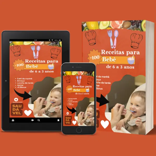 Receitas para bebê de 6 a 3 anos