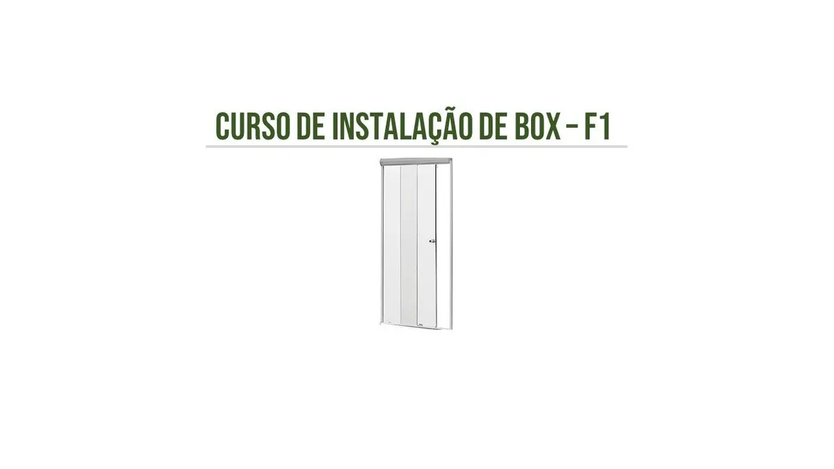 Curso de Instalação de Box F1