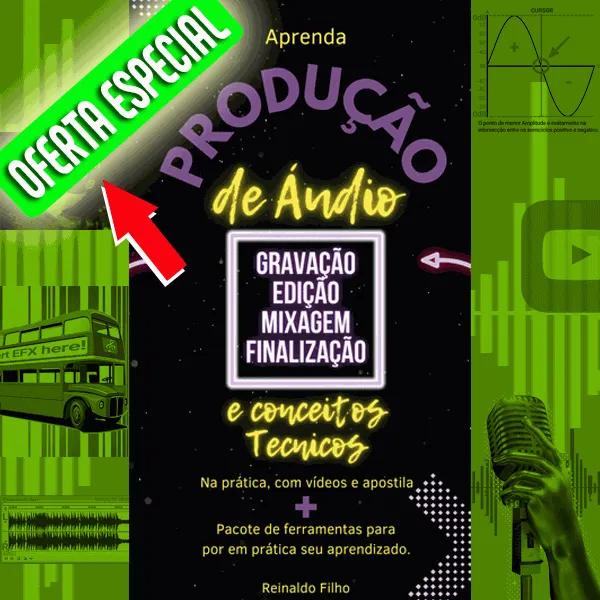 Curso Áudio Digital - OFERTA