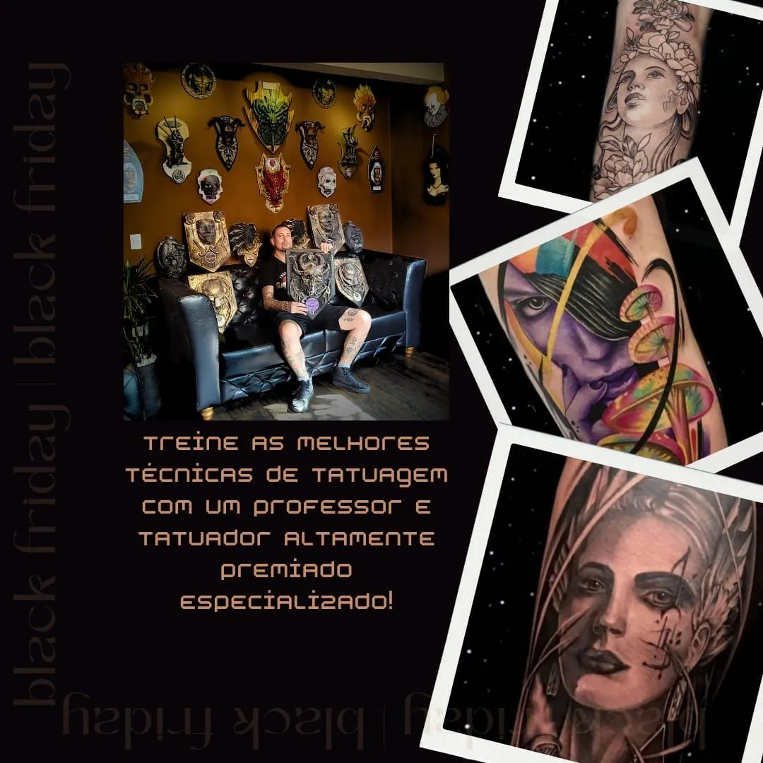 Tatuador como Profissão - Curso para Iniciantes e Para quem quer melhorar