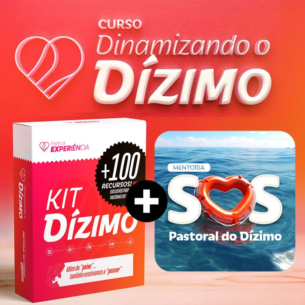 Curso Dinamizando o Dízimo + MENTORIA SOS Pastoral do Dízimo