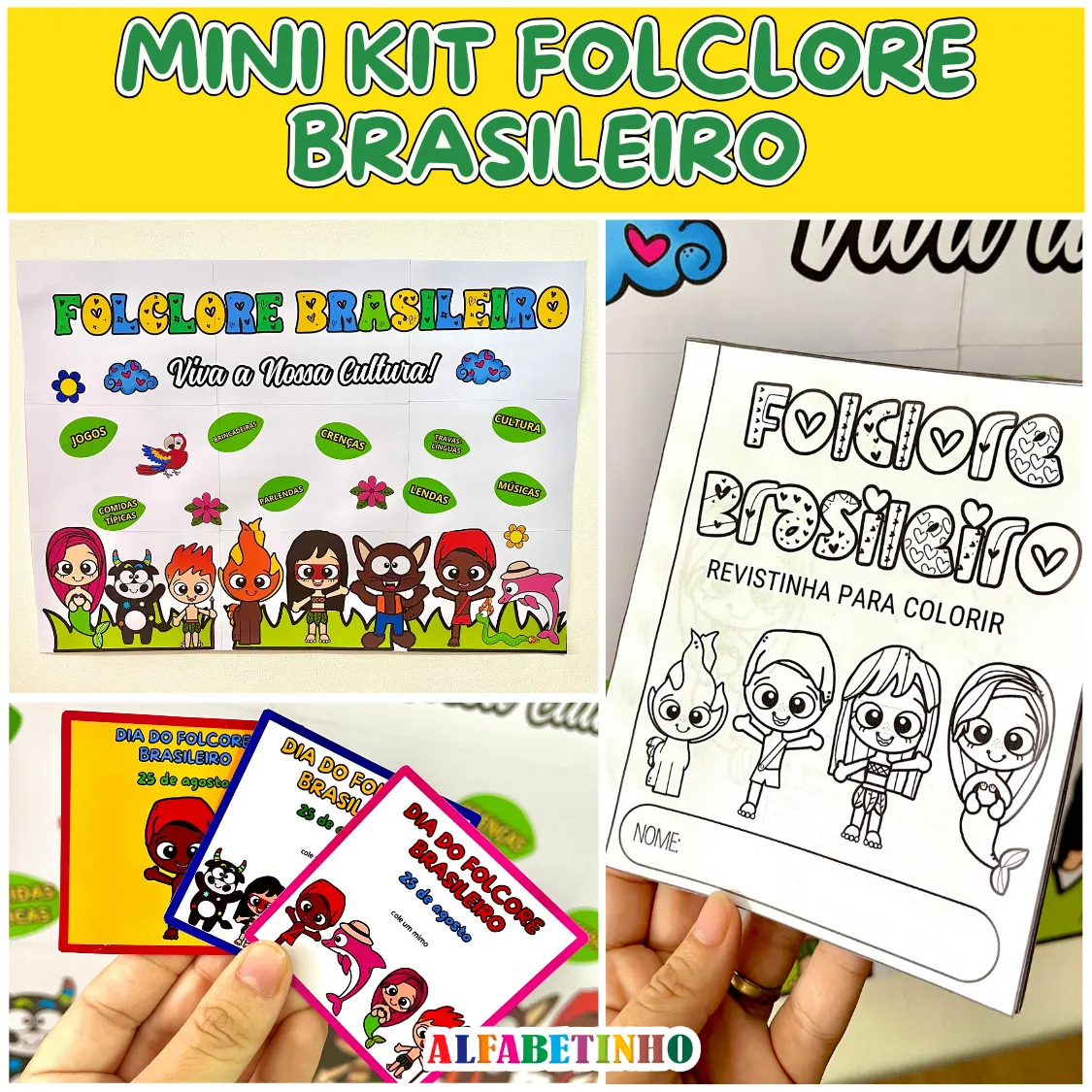 MINI KIT FOLCLORE BRASILEIRO