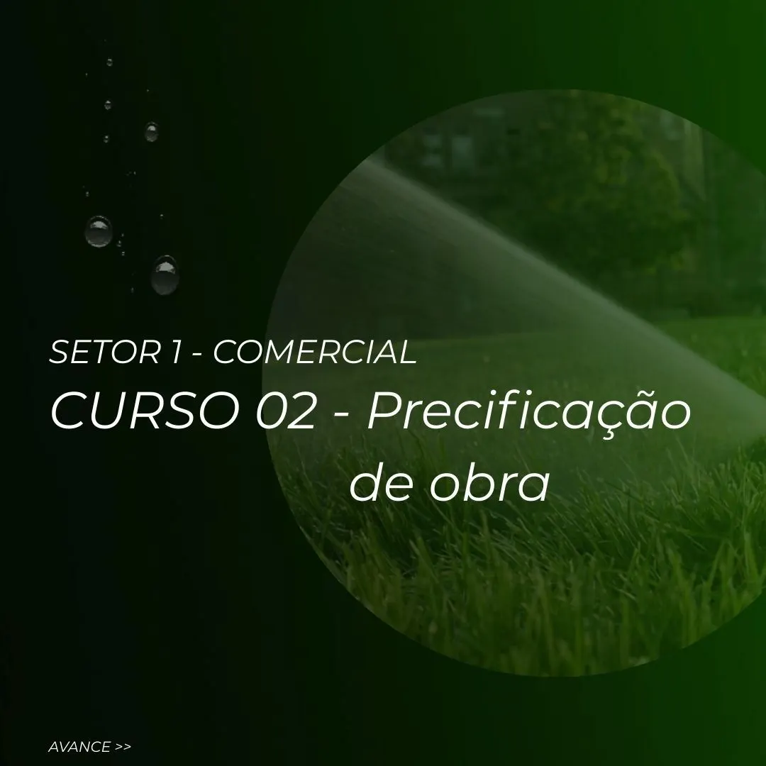 CURSO 02 – Precificação de obra