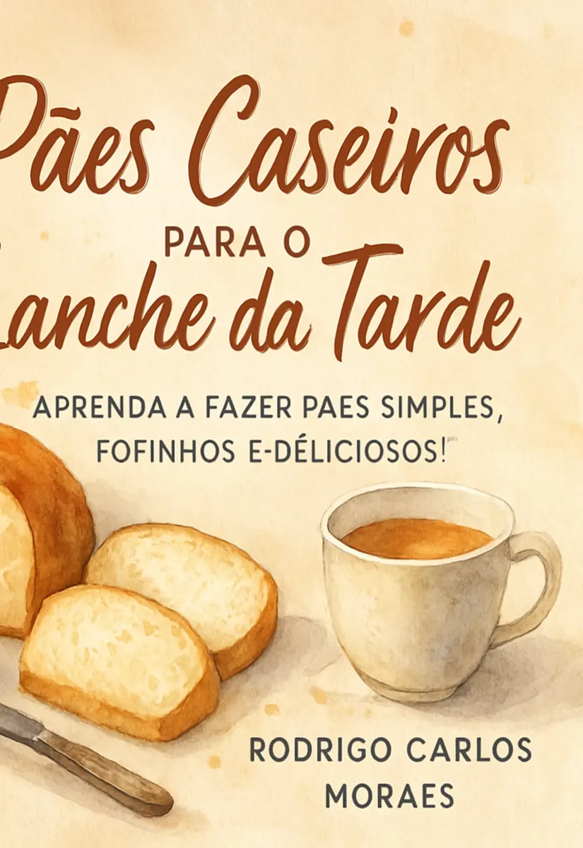 Pães Caseiros para o Lanche da Tarde