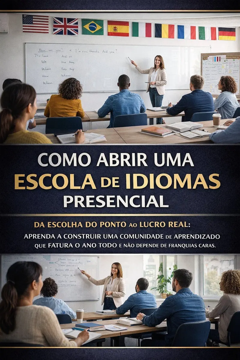 Como Abrir uma Escola de Idiomas Presencial