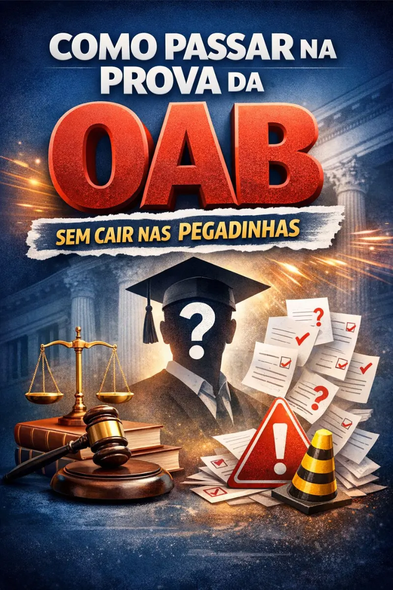 Curso como passar na OAB sem cair nas pegadinhas