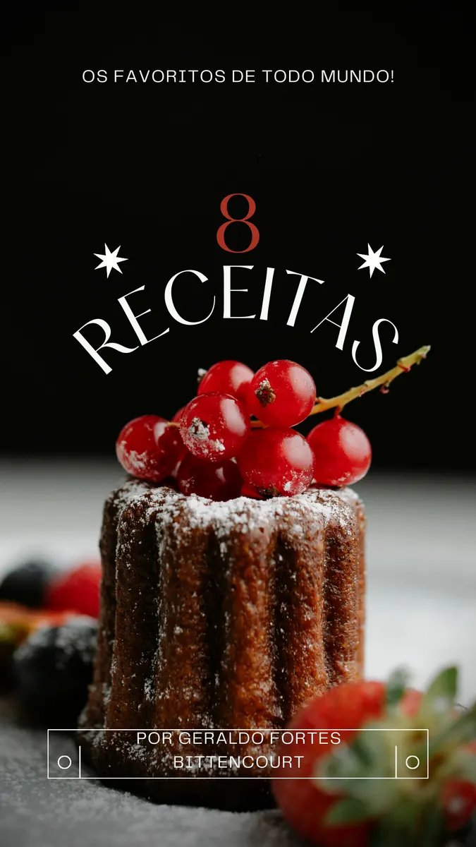 8 Receitas De Bolos