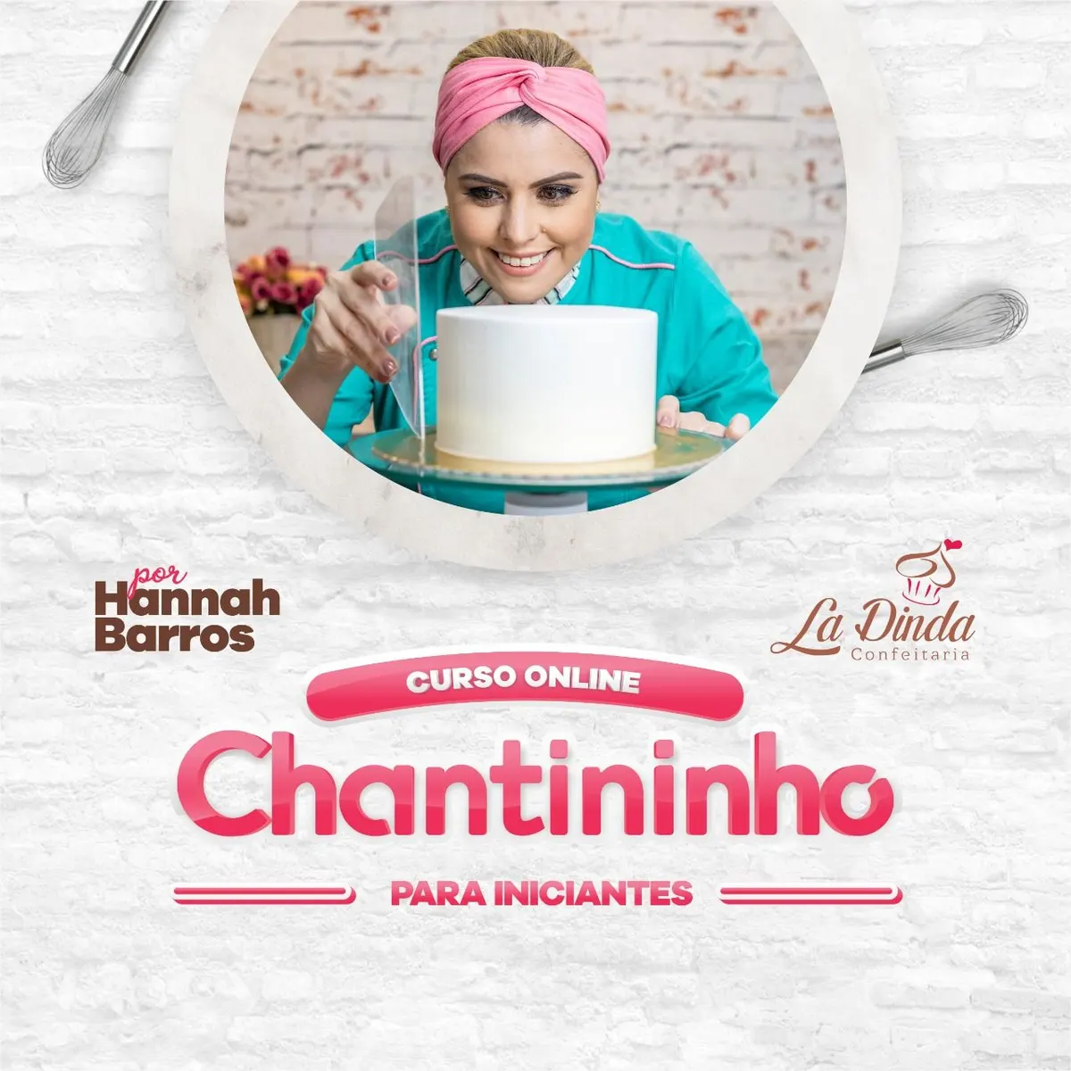 Curso de Bolos em Chantininho para Iniciantes