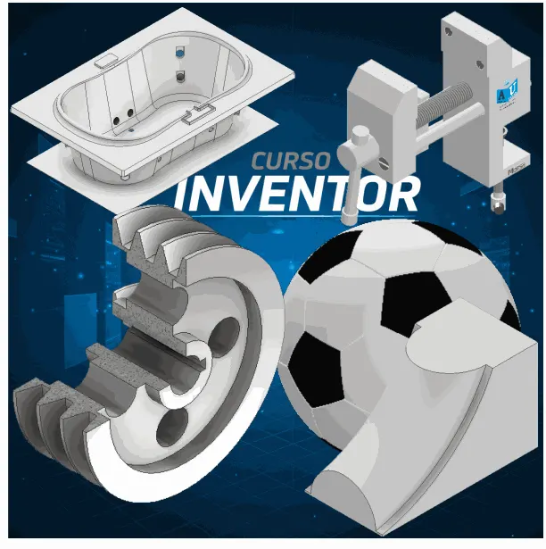 Curso Inventor 2024 - passo a passo